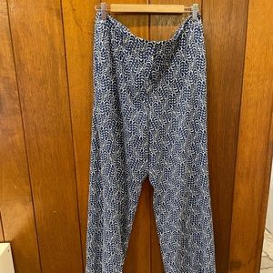 Rayon print pants